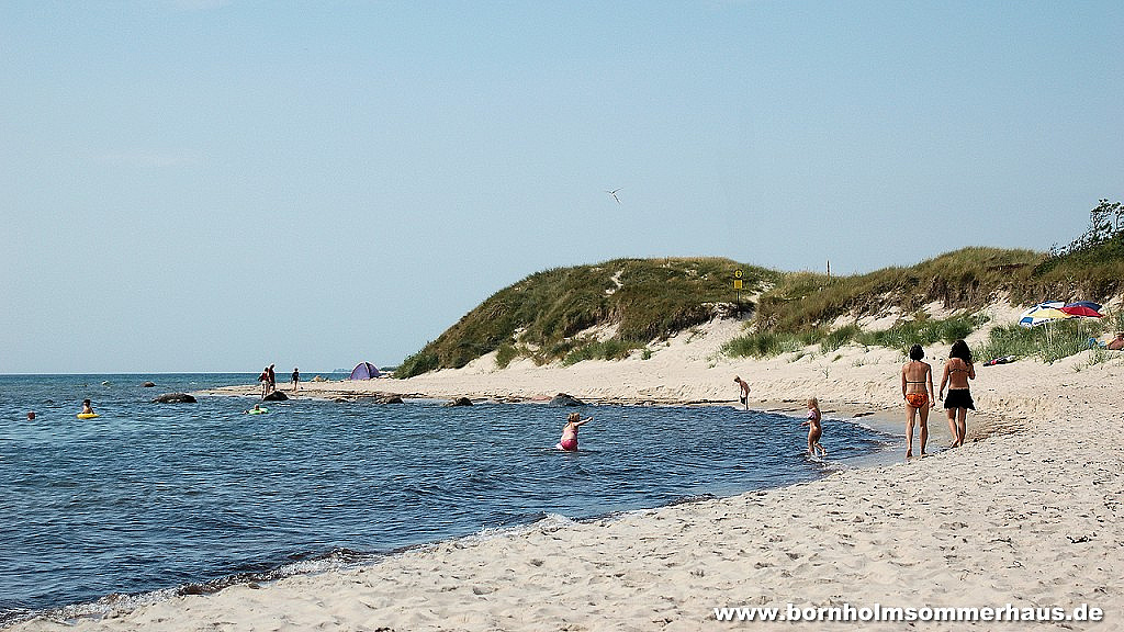 Sunny Beach - Vestre Sömarken sand beach Dueodde Bornholm