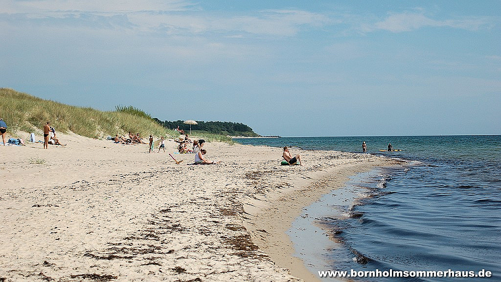 Strand sømarken - Vestre Sømarken strand Dueodde Bornholm