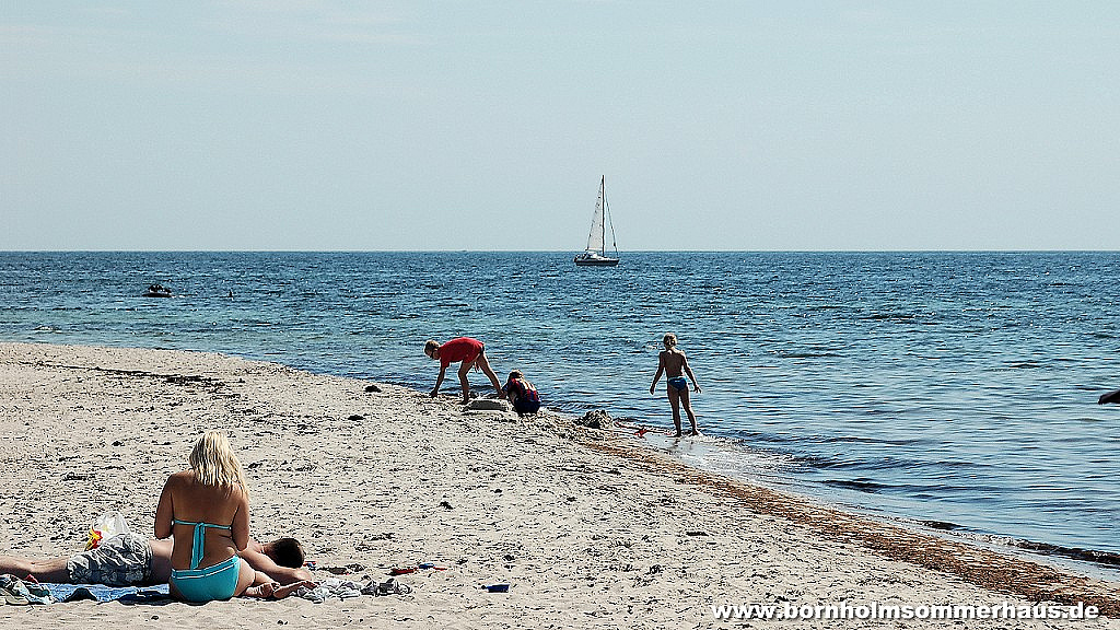 Strand sydbornholm - Vestre Sømarken strand Dueodde Bornholm