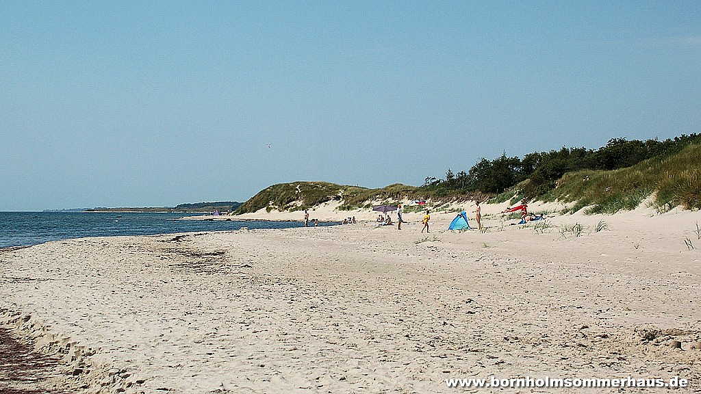 Vestre Sømarken strand Dueodde Bornholm