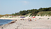Vestre S&ouml;marken sand beach Dueodde Bornholm
