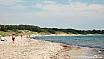 Vestre S&ouml;marken sand beach Dueodde Bornholm