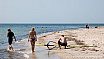 Vestre S&ouml;marken sand beach Dueodde Bornholm