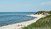 Vestre S&ouml;marken sand beach Dueodde Bornholm