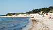 Vestre S&ouml;marken sand beach Dueodde Bornholm