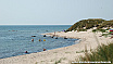 Vestre S&ouml;marken sand beach Dueodde Bornholm
